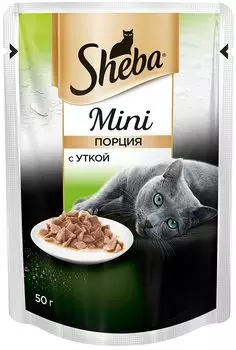 Влажный корм для кошек Sheba Mini с уткой 0,05 кг