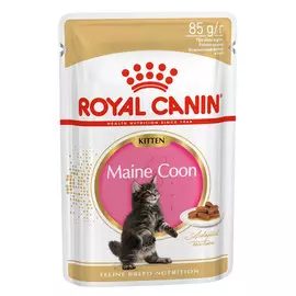 Влажный корм для котят Royal Canin Maine Coon Kitten соус 0,085 кг