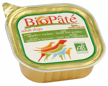 Влажный корм для собак Almo Nature DailyMenu Bio Pate Adult Dog Lamb 0,1 кг