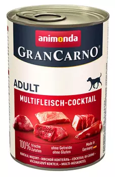 Влажный корм для собак Animonda Gran Carno Adult Original из разных сортов мяса 0,4 кг