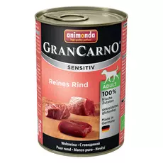Влажный корм для собак Animonda GranCarno Sensitiv для чувствительных собак говядина 0,4 кг
