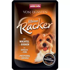 Влажный корм для собак Animonda Vom Feinsten Kleiner Racker с перепелами и грушей 0,085 кг