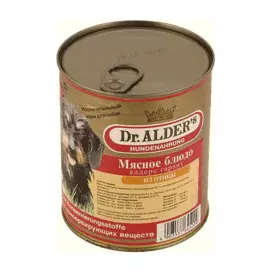 Влажный корм для собак Dr Alders Дог Гарант с птицей 0,4 кг