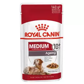 Влажный корм для собак Royal Canin Medium Ageing 10+ в соусе 0,14 кг