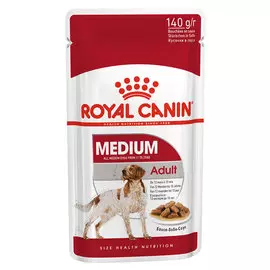 Влажный корм для собак Royal Canin Medium Adult в соусе 0,14 кг