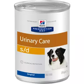 Влажный корм Hills Prescription Diet s/d Canine Urinary Dissolution диета для собак 0,37 кг