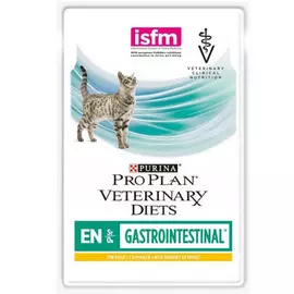 Влажный корм Purina Pro Plan Veterinary Diets EN Gastrointestinal при заболеваниях ЖКТ с курицей диета для кошек 0,085 кг