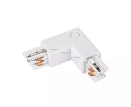 Коннектор для трехфазного трека угловой LGD-4TR-CON-L-INT-WH (C)