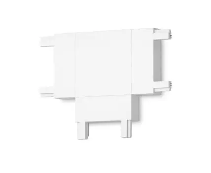 Коннектор T-образный для накладного шинопровода Ambrella Light Magnetic Ultra Slim