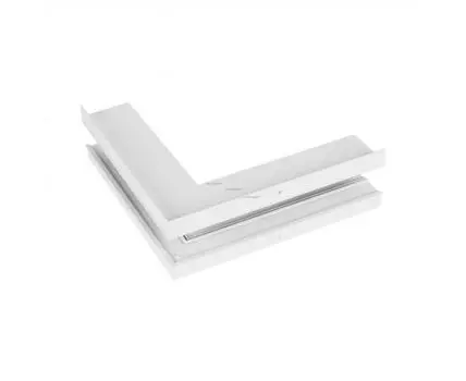 Коннектор угловой MAG-CON-4560-F-L90-EXT (WH, внешний)