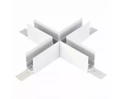 Коннектор X-образный для Подвесного / накладного магнитного шинопровода ST Luce SKYLINE 48 High-tech