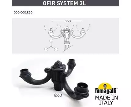 Консоль для паркового фонаря OFIR