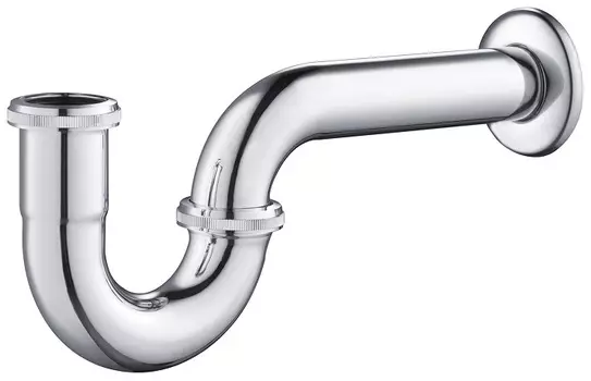 Сифон Timo 961/00L chrome для раковины