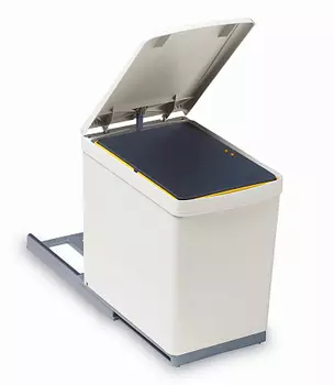 Система сортировки мусора Alveus ALBIO 10 1X16 L белый пластик