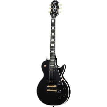Электрогитара Epiphone Les Paul Custom P-90, ограниченная серия, черное дерево