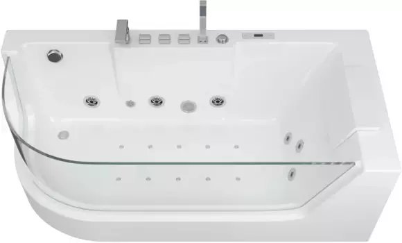 Акриловая гидромассажная ванна 170x80 см Grossman GR-17000R