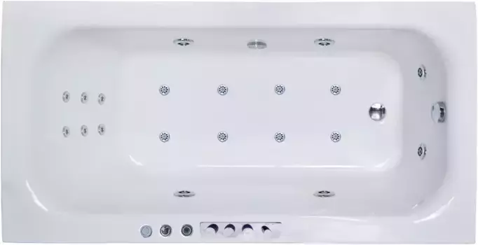 Акриловая гидромассажная ванна 180x90 см Royal Bath Accord De Luxe RB627100DL