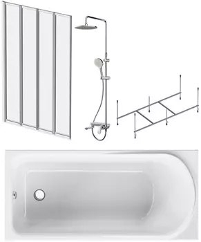Акриловая ванна 150х70 см Am.Pm Like W80ASET-150AC
