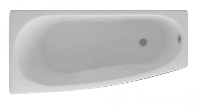 Акриловая ванна 160х75 см левая Aquatek Пандора PAN160-0000078