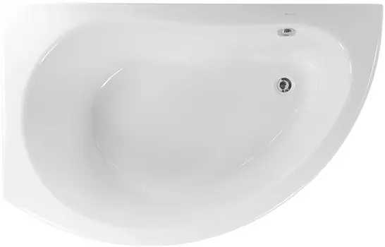 Акриловая ванна 160х80 см L Vagnerplast Corona VPBA168CRN3LX-04