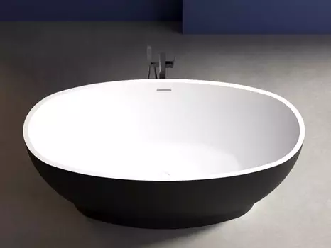 Акриловая ванна 165x80 см Abber AB9207MB