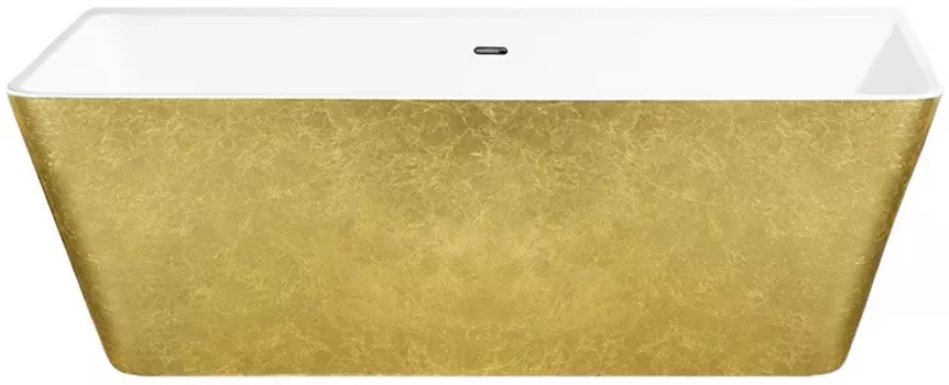 Акриловая ванна 168х80 см Lagard Vela Treasure Gold lgd-vla-tg