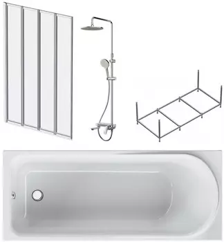 Акриловая ванна 170х70 см Am.Pm Like W80ASET-170AC