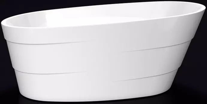 Акриловая ванна 170х75 см Lagard Auguste White Star lgd-agst-ws