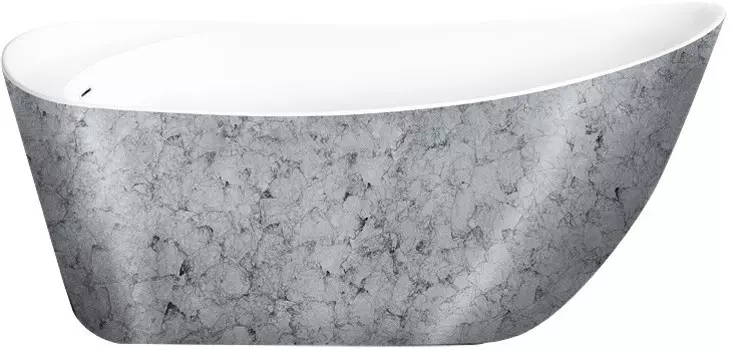 Акриловая ванна 170х76 см Lagard Minoti Treasure Silver lgd-mnt-ts