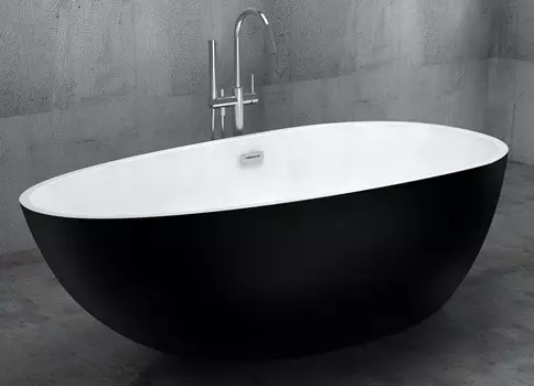 Акриловая ванна 170х85 см Abber AB9211B