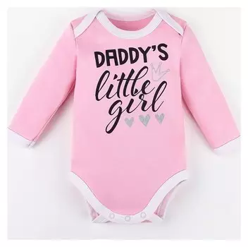Боди крошка Я "Daddy's Girl", розовый, рост 86-92 см