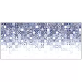 плитка настенная 20x44 HAMMAM рельеф мозаика, многоцветная