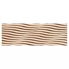 плитка настенная 20x60 ZOO DECOR BEIGE, беж-коричневая
