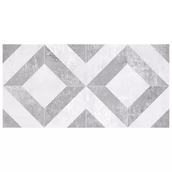 плитка настенная CERAMICA CLASSIC TROFFI узор 20х40 серая