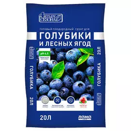 почвогрунт для голубики и лесных ягод Четыре сезона 20л