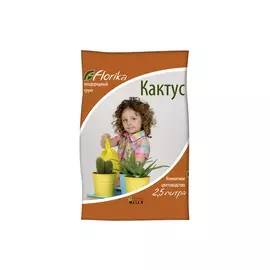 почвогрунт для кактусов и алоэ FLORIKA 2,5л