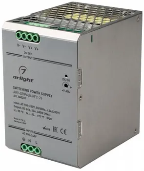 Блок питания Arlight ARV-DRP480-PFC-24 040231 24V, 20A, 480W, Arlight, IP20 Металл
