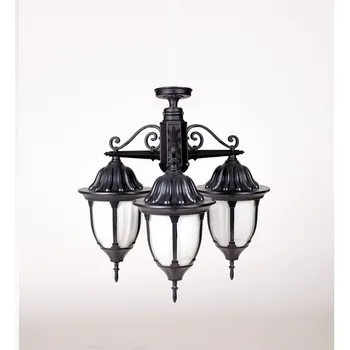Потолочный светильник уличный IP44 Oasis Light GENUYA 92170A/3 Bl в фиде фонаря