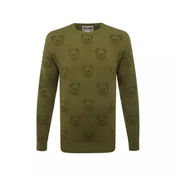 Хлопковый джемпер Moschino