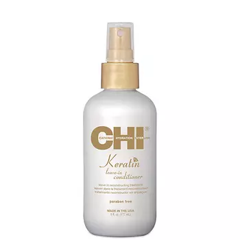 CHI Несмываемый увлажняющий кондиционер для волос Keratin Leave-In Conditioner