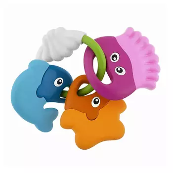 CHICCO Игрушка-погремушка Gums Rubbing Fishes