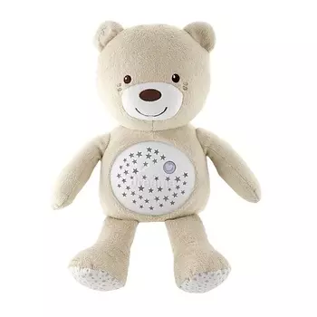 CHICCO Мягкая игрушка-проектор "Медвежонок" Baby Bear
