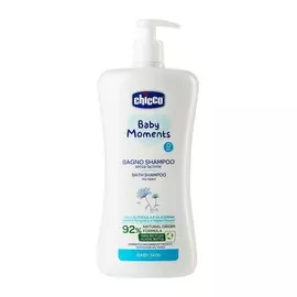 CHICCO Пена-шампунь без слез Baby Moments 750.0