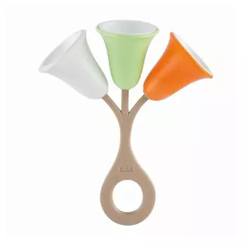 CHICCO Погремушка-тюльпан Tulip Rattle ECO+