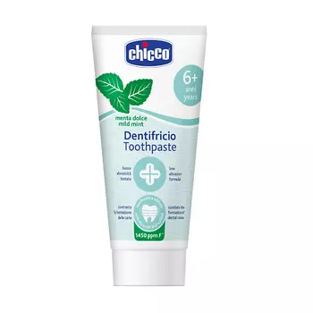 CHICCO Зубная паста c фтором и мятным вкусом для детей