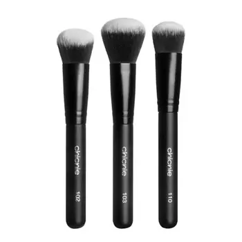 CHICNIE Набор кистей для макияжа для тона, румян и контуринга / Chicnie Must-Have Brushes Set