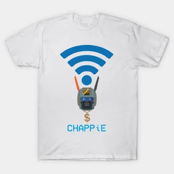 Футболка женская Chappie The Humandroid Harajuku Print Kawaii футболка летняя женская футболка с коротким рукавом топ футболка S розовый