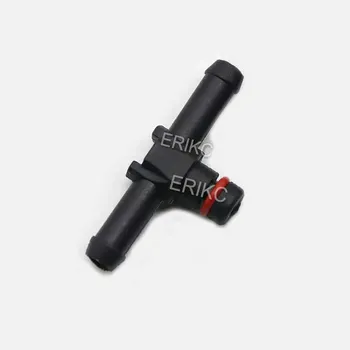 ERIKC 5 шт. пластиковый соединительный шланг, сопло для возврата масла, обратное соединение, труба T и L типа для инжектора Common Rail