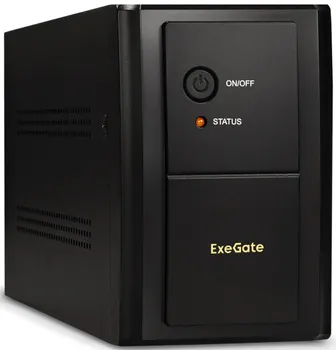 Источник бесперебойного питания Exegate SpecialPro UNB-1200.LED.AVR.EURO.RJ.USB EP285490RUS 1200VA/750W, LED, AVR, 4 евророзетки, RJ45/11, USB, black