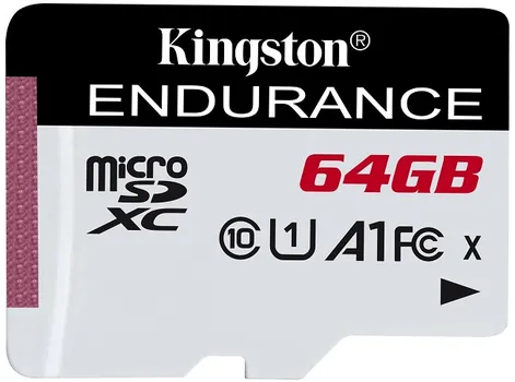 Карта памяти 64GB Kingston SDCE/64GB MicroSDXC, Class 10 A1 UHS-I